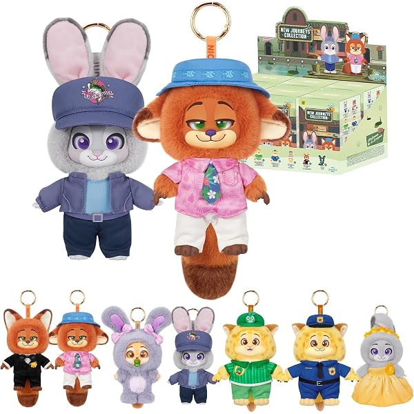Amazon.co.jp: MINISO ディズニー ズートピア 2 シティ レジデンツ